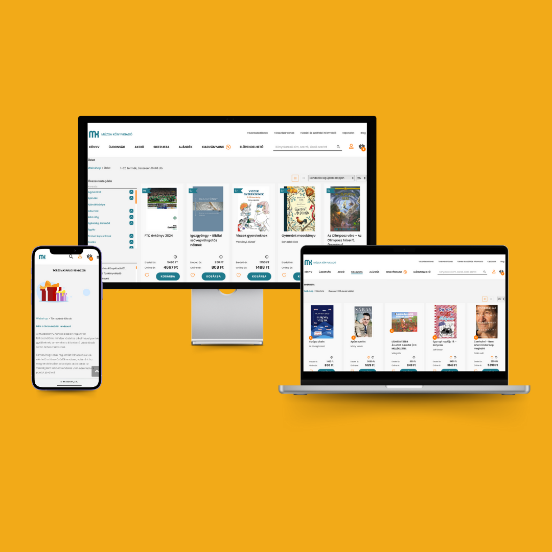 Muzsa Konyvesbolt projekt